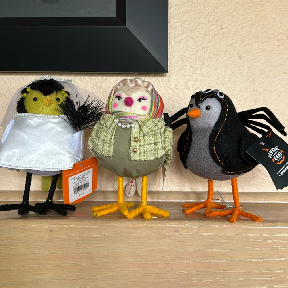Group of Target Seasonal Birds